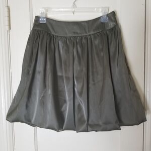 STREET ONE NWT moss green puffy satin skirt uk 38 is a us s